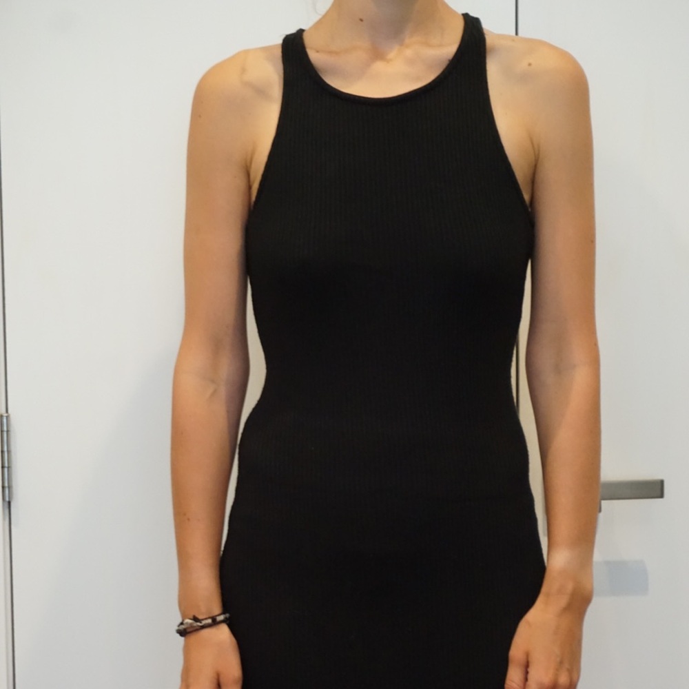 Fitted knitted dress
